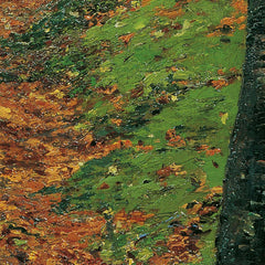 Forest interior with mushroom-seeking girl by Theodor von Hörmann - 3_673c95f75e0c5e198f5ec57c