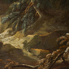 Forest landscape "Evening" by Maximilian Joseph Schinnagl - 3_673ca7b75e0c5e198f5ec5d0