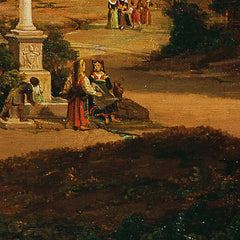 Italian Landscape with Pilgrims by Georg Petzolt - 3_673ca8855e0c5e198f5ec5db