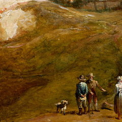 View from the Albrechtsburg in Klosterneuburg by Johann Christian Brand - 3_673cb6365e0c5e198f5ec622