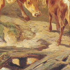 Mountainous landscape with cows by Franz Xaver von Pausinger - 3_673cbbf05e0c5e198f5ec647