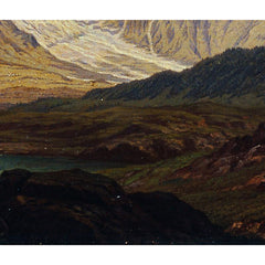 Wetterhorn, Mettenberg and Eiger with the two intervening Grindelwald Glaciers by Johann Michael Sattler - 3_673ccdb45e0c5e198f5ec69b