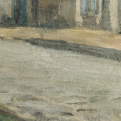 Street in Pontoise (Rue de Gisors) by Camille Jacob Pissarro - 3_673cd2cd5e0c5e198f5ec6a4