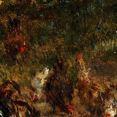 Chickens in front of a farmhouse by Constant Troyon - 3_673cd2e25e0c5e198f5ec6a6