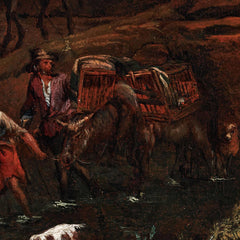 Autumn Landscape with Ford and Cattle Drive by Hans Johann Baptist Graf - 3_673cd9f15e0c5e198f5ec6aa