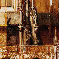 Gothic Burial Church of St. Michael, Side View by Hans Makart - 3_673cdea95e0c5e198f5ec6fd