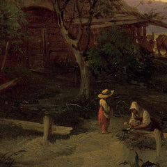 Evening Landscape by Ignaz Raffalt - 3_673db7a85e0c5e198f5ec74d