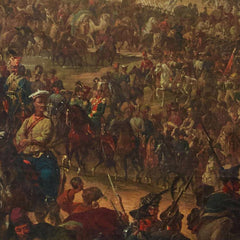 The Allied Armies, Emperor Franz I of Austria with Crown Prince Ferdinand at the head, Cross the Vosges in July 1815 by Johann Nepomuk Höchle - 3_67433b6efaa684e1cf4ba4fd
