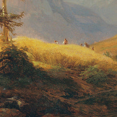 Summer landscape in the high mountains by Joseph Martin Höger - 3_67433b71faa684e1cf4ba4fe