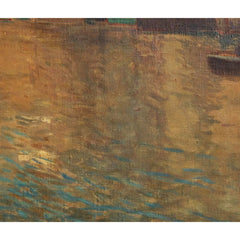 Summer Evening (Port of Fiume) by Raoul Frank - 3_67437a05faa684e1cf4ba631