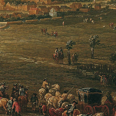 Laxenburg from the Lusthaus on Hanawiese towards Mödling by Johann Christian Brand - 3_6743803ffaa684e1cf4ba68d