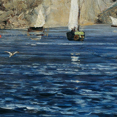 Coastal landscape in Dalmatia by Emil Jakob Schindler - 3_67438517faa684e1cf4ba6f2