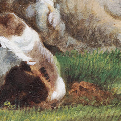 Cows in a pasture by Ferdinand Ehricht the Younger - 3_6744842afaa684e1cf4ba763