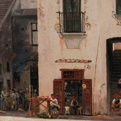 View of the Square in Amalfi by Martinus Rørbye - 3_676728d1b7c995d950163f2e