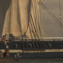 An American Naval Brig Lying at Anchor while Her Sails Are Drying by C.W. Eckersberg - 3_67673dd5b7c995d950164063