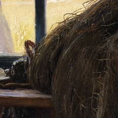 After the Bath. A Young Girl Knocking at the Fisherman's Window by Carl Bloch - 3_67674ca2b7c995d95016418b
