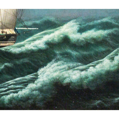 Two Danish frigates in a storm signal to each other by Jacob Petersen - 3_67674dc5b7c995d9501641c1