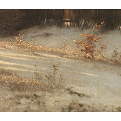 Winter Landscape. Scene from Jægersborg Deer Park by Frederik Rohde - 3_67674e72b7c995d9501641cf