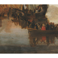 Embarkation of Troops on a Dutch River by Hendrick de Meijer - 3_676751c0b7c995d95016424b