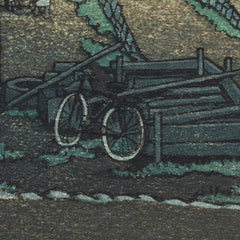 Cloudy day at Mizuki, Ibaraki Prefecture by Kawase Hasui - 3_6846025d489bc5bada5cf737