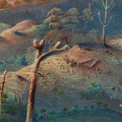 Sunset on the Kikowhakarere Gorges, at Coromandel by Alfred Sharpe - 3_6846ac491483fa5b35559046