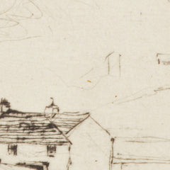 Peveril's Castle, Derbyshire by Sir Frank Short - 3_6846adb61483fa5b35559065