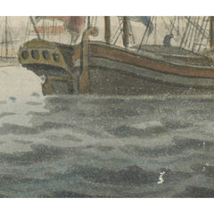 Ships in harbour by William Joy - 3_6846b0f51483fa5b355590b7