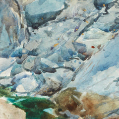 An alpine stream, Otira by Alfred Walsh - 3_6846b3c11483fa5b355590ed