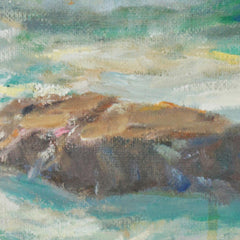 Silver sea, Irish coast by Julius Olsson - 3_6846e44c1483fa5b35559248