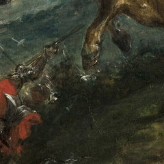 Weislingen Captured by Götz’s Men by Eugène Delacroix - 4_668867bd4b04d28d0ec6472e