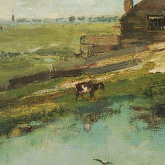 A Windmill on a Polder Waterway, Known as ‘In the Month of July’ by Paul Joseph Constantin Gabriël - 4_66fa594fd568e34668c8096e