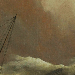 A Ship on the High Seas Caught by a Squall, Known as ‘The Gust’ by Willem van de Velde the Younger - 4_66fc1ca48213847b6f357912