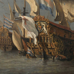 Captured English Ships after the Four Days’ Battle by Willem van de Velde the Younger - 4_66fe3acc8213847b6f357b72