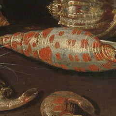 Still Life with Fish, Sea Food and Flowers by Clara Peeters - 4_66fe61738213847b6f357bb2
