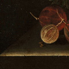 A Sprig of Gooseberries on a Stone Plinth by Adriaen Coorte - 4_66fe7db38213847b6f357bfe