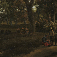 A Cottage in the Woods by Meindert Hobbema - 4_671037ff762cab4eff787163