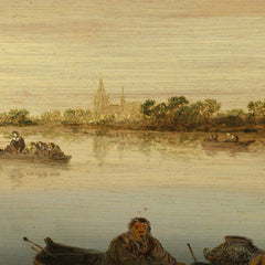 Castle on a River by Salomon van Ruysdael - 4_67104084762cab4eff7871df