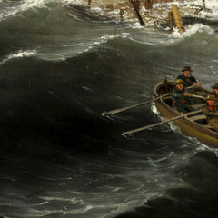 Loss of the Schooner 'John S. Spence' of Norfolk, Virginia, 2d view-Rescue of the Survivors by Thomas Birch - 4_6716406a3d19ba02d72073fe