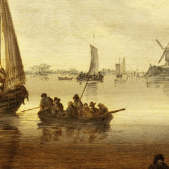 View of Dordrecht by Jan van Goyen - 4_671645f23d19ba02d7207436