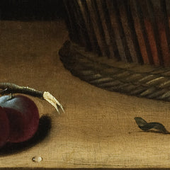 Basket of Peaches, with Quinces, and Plums by Louise Moillon - 4_67164f7879e456cb766b9066