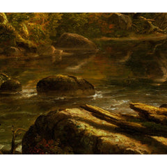 The Mountain Ford by Thomas Cole - 4_67312b1312f9211d49d3d722