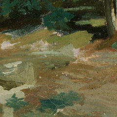Fontainebleau: Oak Trees at Bas-Bréau by Camille Corot - 4_67312c8b12f9211d49d3d73e