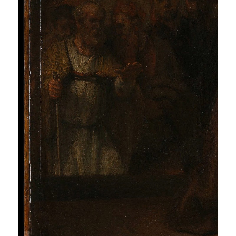 Rembrandt van Rijn - Christ and the Woman of Samaria – monalisaprints