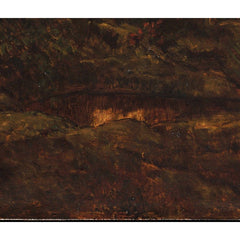 Sunset near Arbonne by Théodore Rousseau - 4_6732809212f9211d49d3d88d