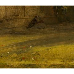 View on the Grounds of a Villa near Florence by Richard Parkes Bonington - 4_67390d1c746ff704b89f88de