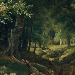 Oak forest by Remigius Adrianus van Haanen - 4_673cad7d5e0c5e198f5ec5ec