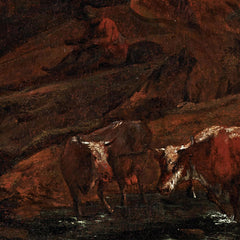 Autumn Landscape with Ford and Cattle Drive by Hans Johann Baptist Graf - 4_673cd9f15e0c5e198f5ec6aa