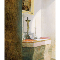 The interior of a baptismal chapel by Leopold Ernst - 4_673cde105e0c5e198f5ec6f0