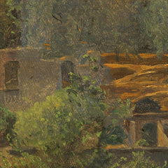 View of the mountain town of Mola near Taormina by Ferdinand Georg Waldmüller - 4_67434064faa684e1cf4ba552