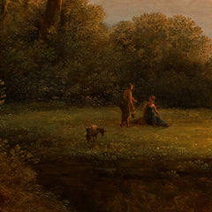 The Bay of Baiae at Sunset by Lorenz Adolf Schönberger - 4_67436864faa684e1cf4ba5f3